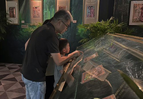 深圳龙岗《经典插画艺术展》开展