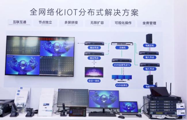 共赴科技盛宴，见证智慧未来，爱唯华在北京infocomm大放异彩