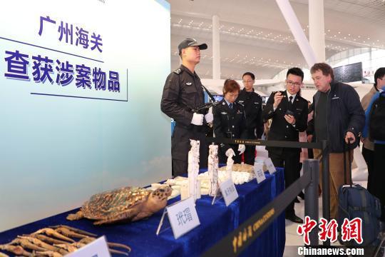 “不把象牙带回家”公益宣传活动在广州举行